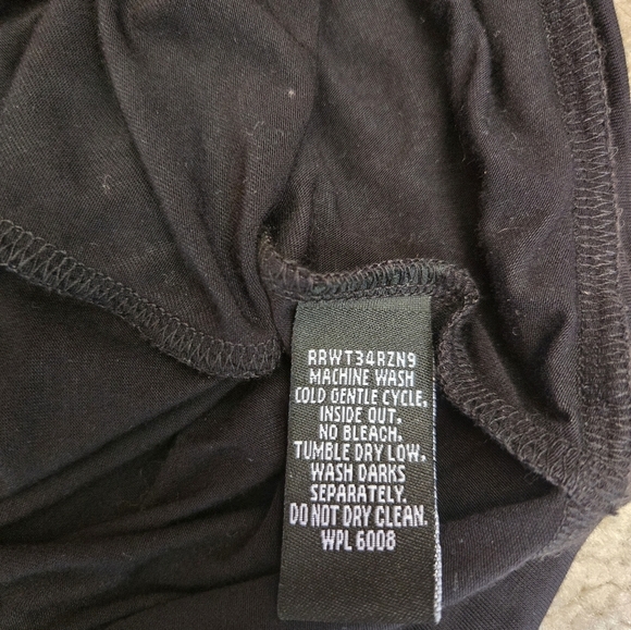 ROCK & ROLL COWGIRL Black Open Front Sweater with Colorful Embroidery Back.Small - Picture 10 of 13